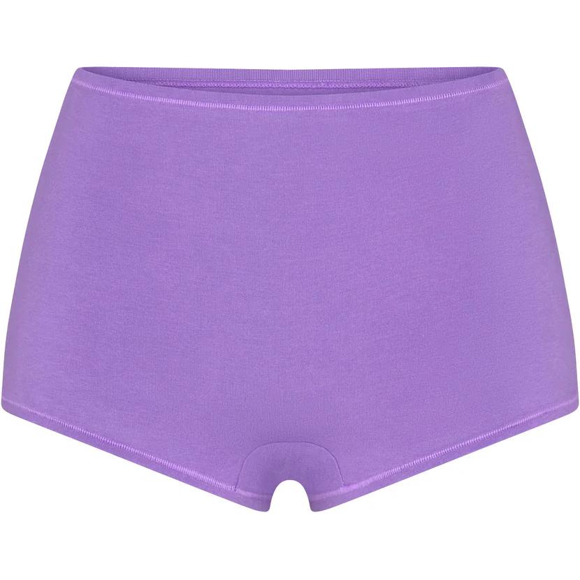 

Skims Хлопковые джерси шорты-трусы для женщин 1 упаковка ULTRA VIOLET/Ultraviolet