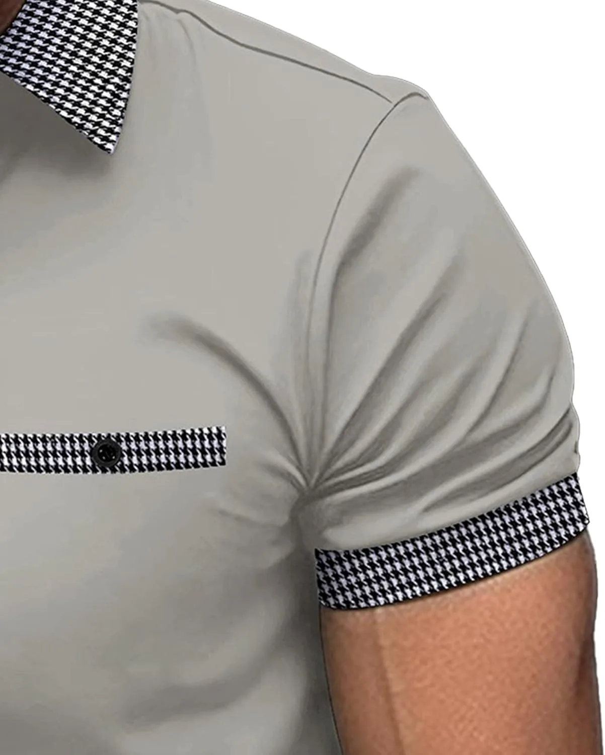 Мужская поло Performance с карманом Slim Fit — фото 3