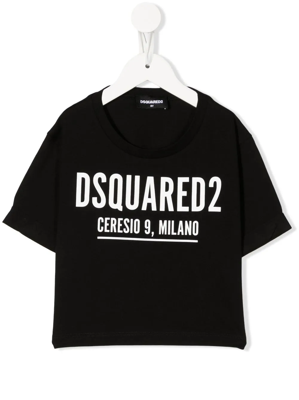 

Футболка с логотипом Dsquared2 Kids, черный