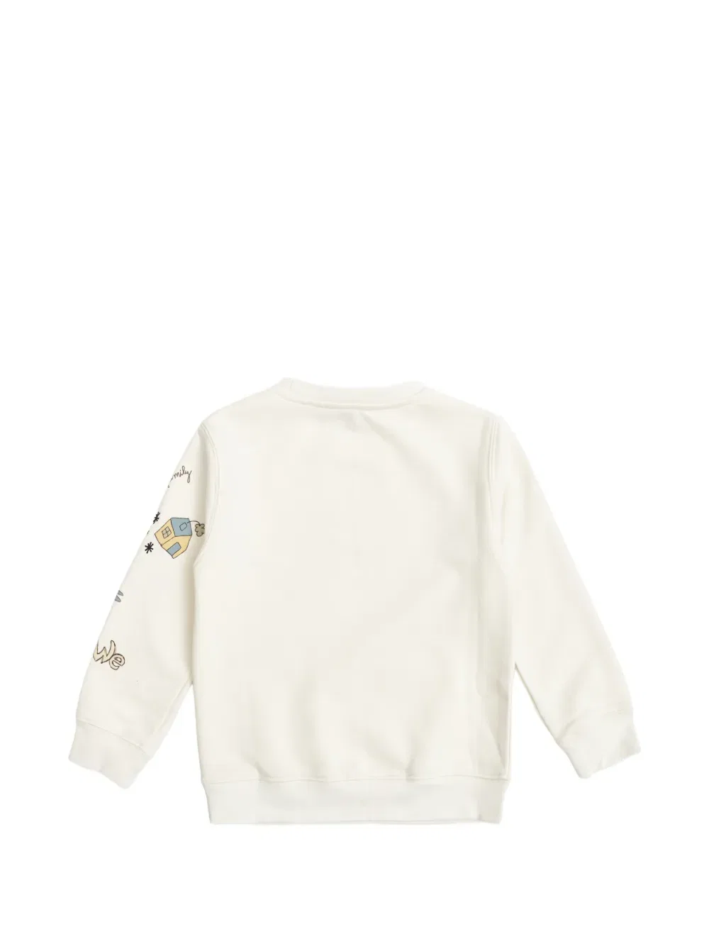 Толстовка с графическим логотипом Golden Goose Kids, нейтральный — фото 2