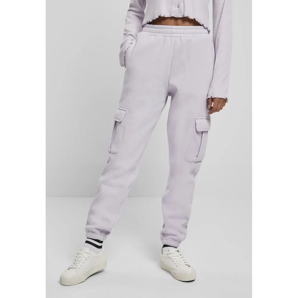 

Брюки карго Urban Classics High Waist, фиолетовый