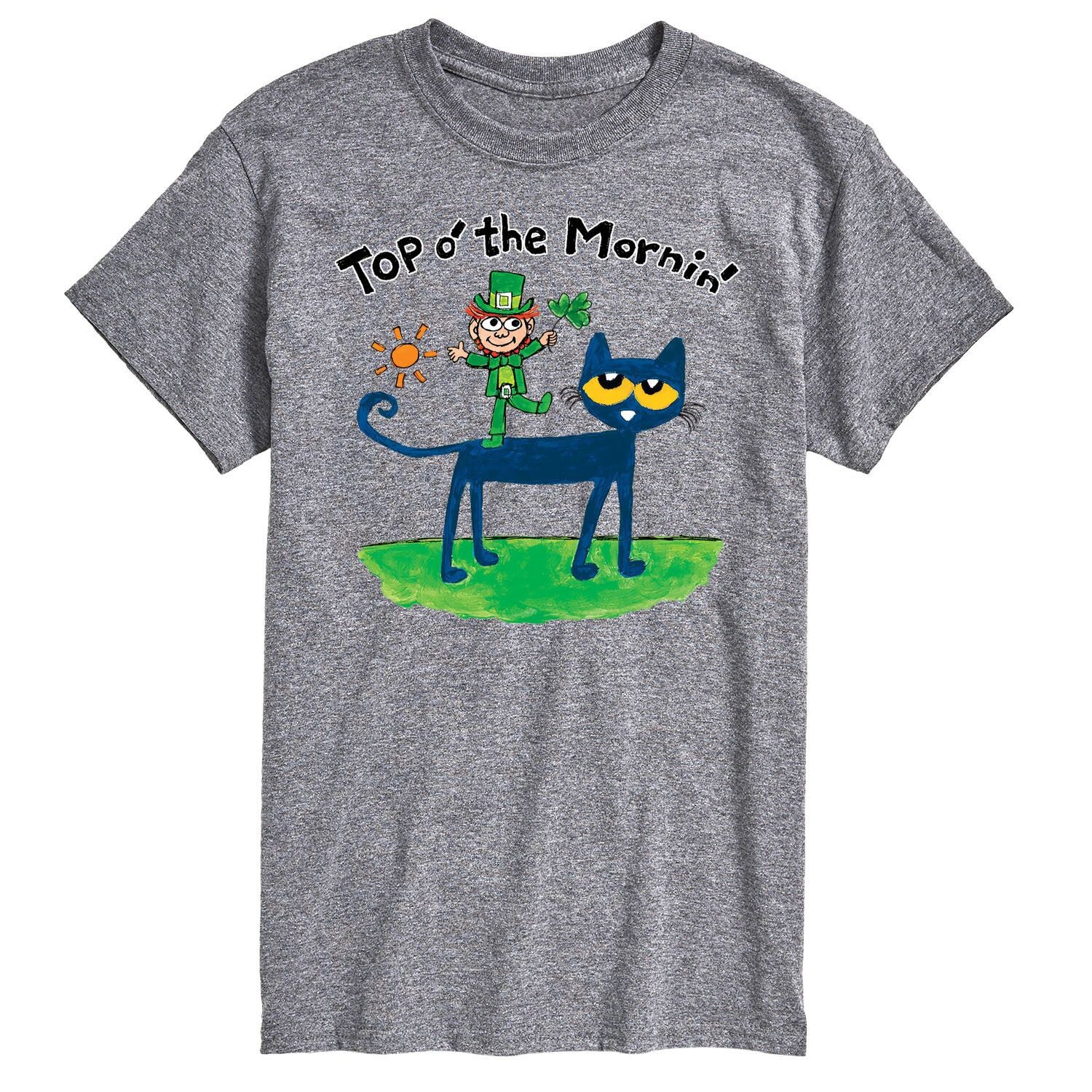 

Футболка Big & Tall Pete The Cat O The Mornin' Licensed Character, серый