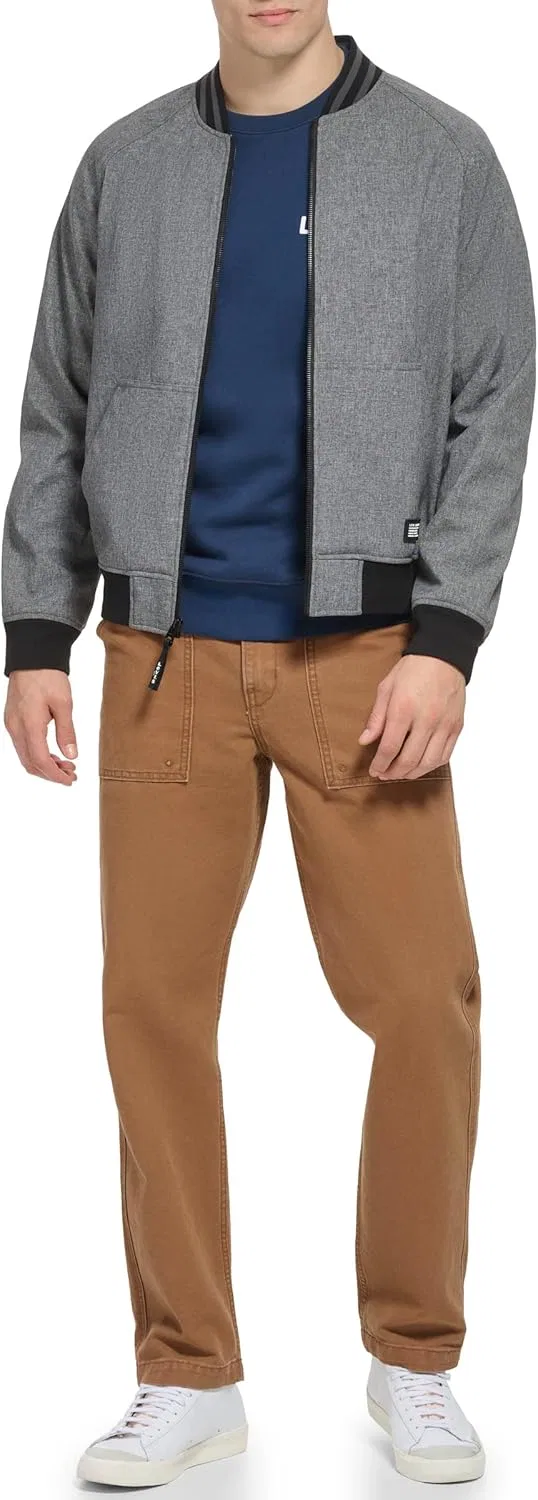 Levi's Мужская университетская куртка-бомбер из софтшелла Levi's — фото 2