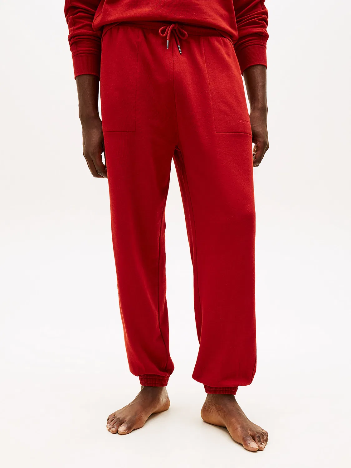 Пижамные штаны - незаменимый элемент гардероба. Tommy Hilfiger Underwear, Red — фото 2