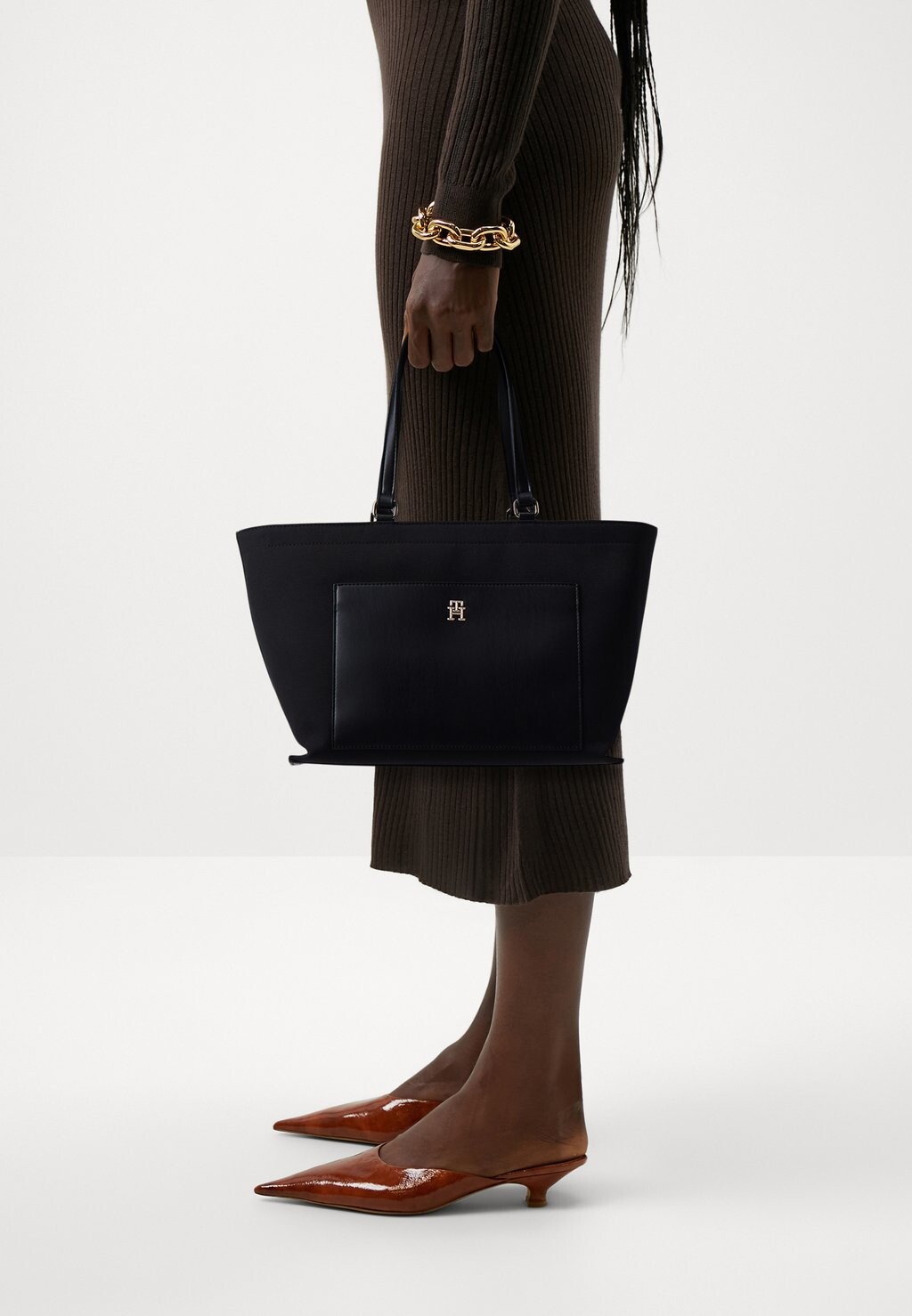 

Сумочка Distinct Tote Set Tommy Hilfiger, черная