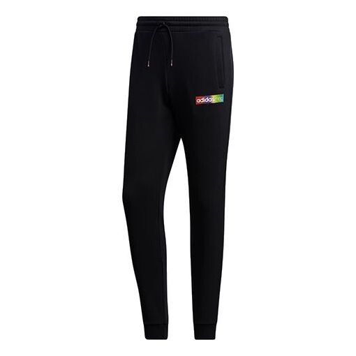 

Спортивные штаны adidas neo M Fav Nn Tp 1 logo Knit Bundle Feet Sports Pants Black, черный
