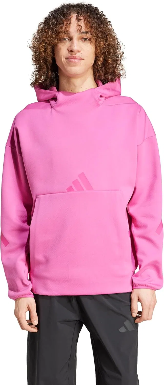 Толстовка Adidas Z.n.e. для мужчин, фуксия