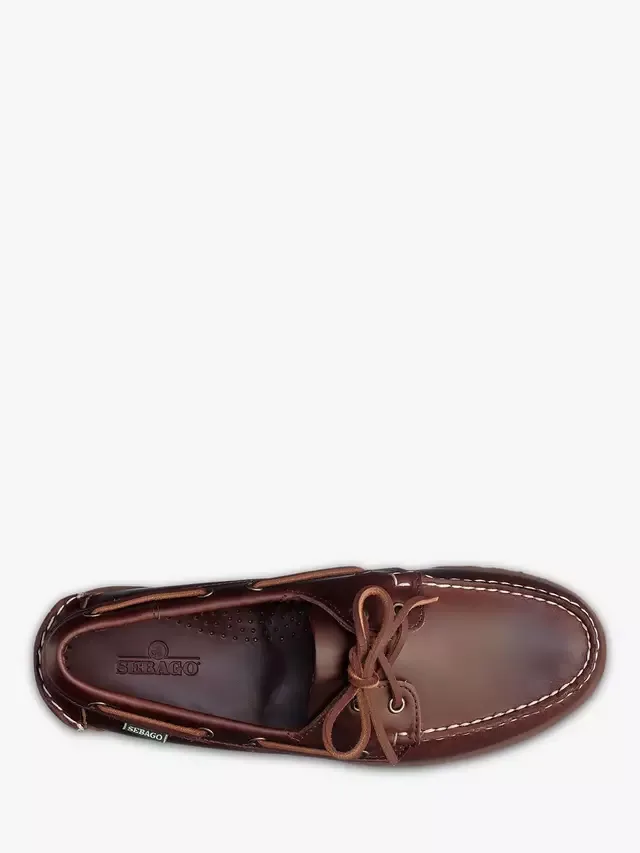 Мокасины Ranger из вощеной кожи, коричневые Sebago — фото 4