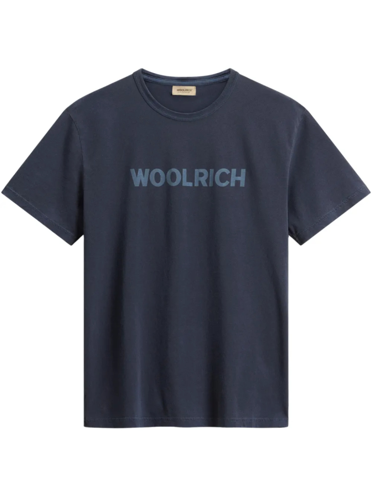 

Футболка с логотипом Woolrich, синий