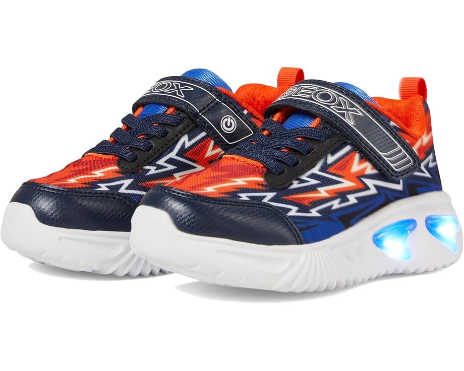

Кроссовки Geox Kids Assister 9, цвет Navy/Orange