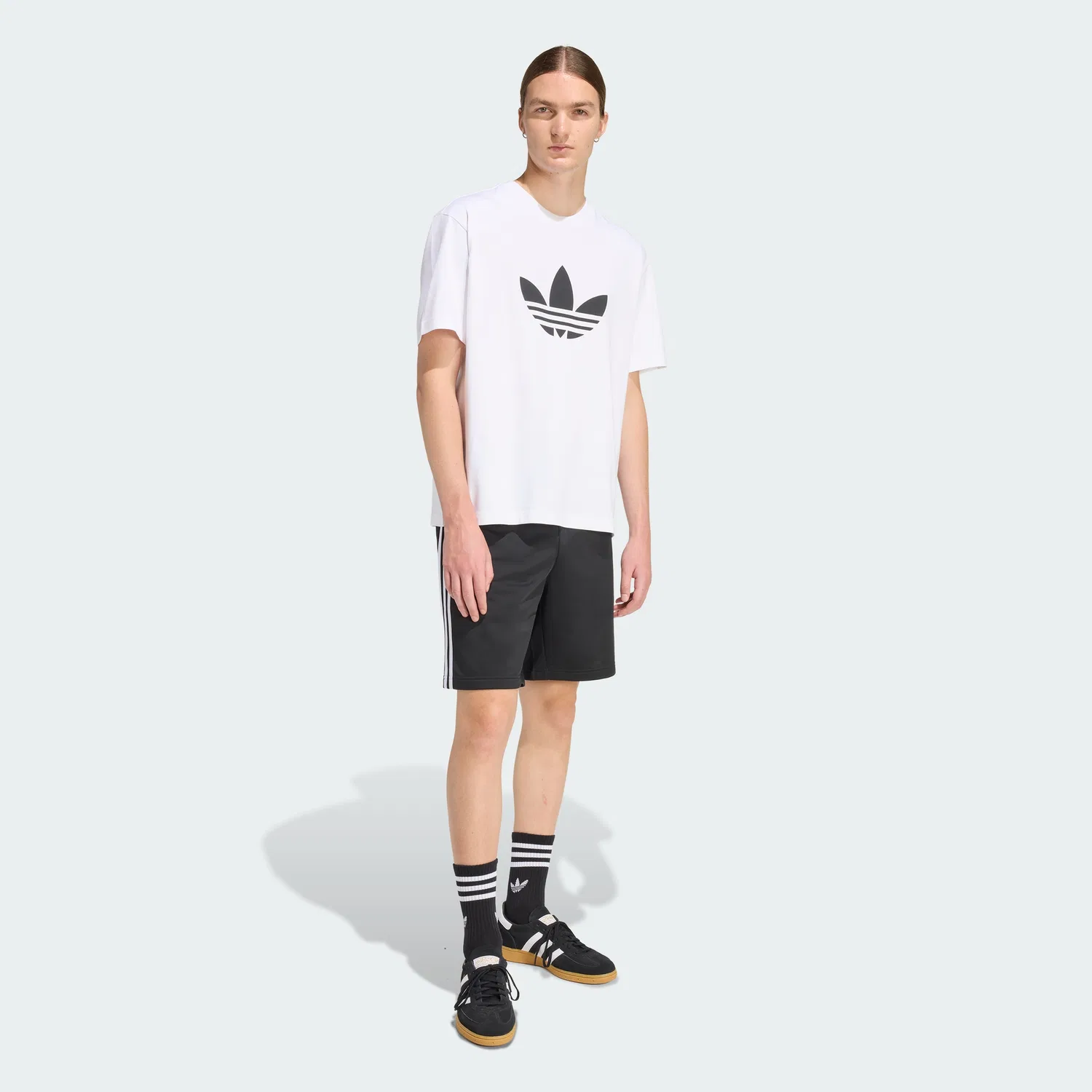 Мужская футболка с трилистником Adicolor Trefoil от Adidas — фото 3