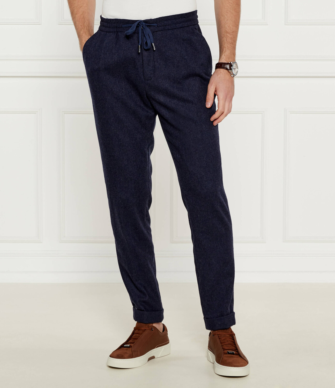 

Брюки Paul&Shark chino Regular Fit, темно-синий