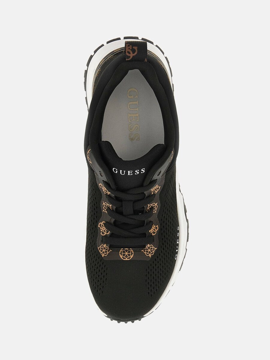 Кроссовки GUESS Runit, черный — фото 4