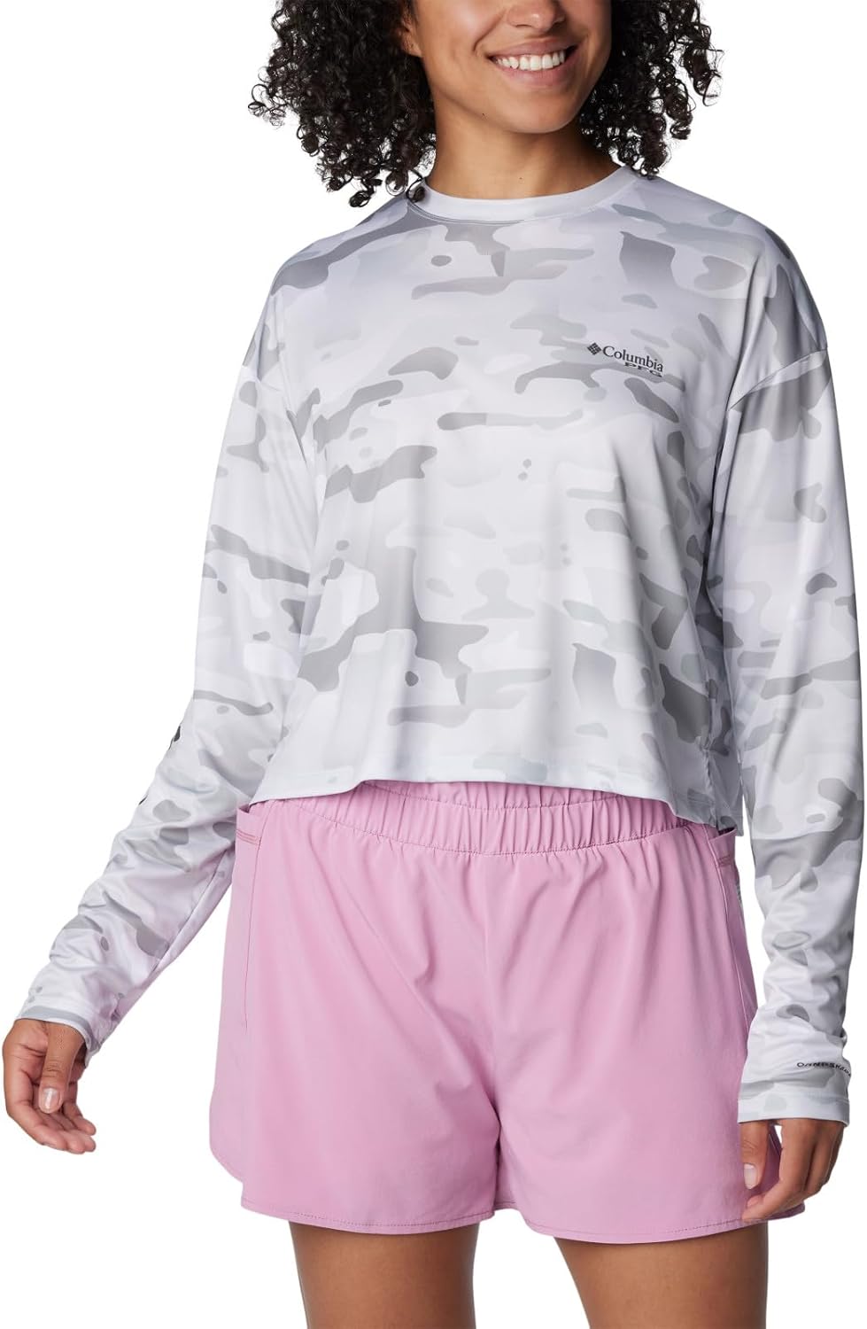 

Футболка Columbia Womens Super Tidal Light Long Sleeve, Nimbus Grey Watershed, Серый, Футболка Columbia Womens Super Tidal Light Long Sleeve, Nimbus Grey Watershed