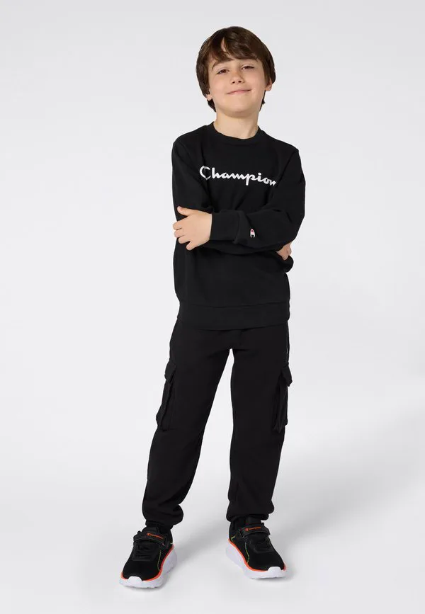 Базовая толстовка с круглым вырезом Champion, Black — фото 2