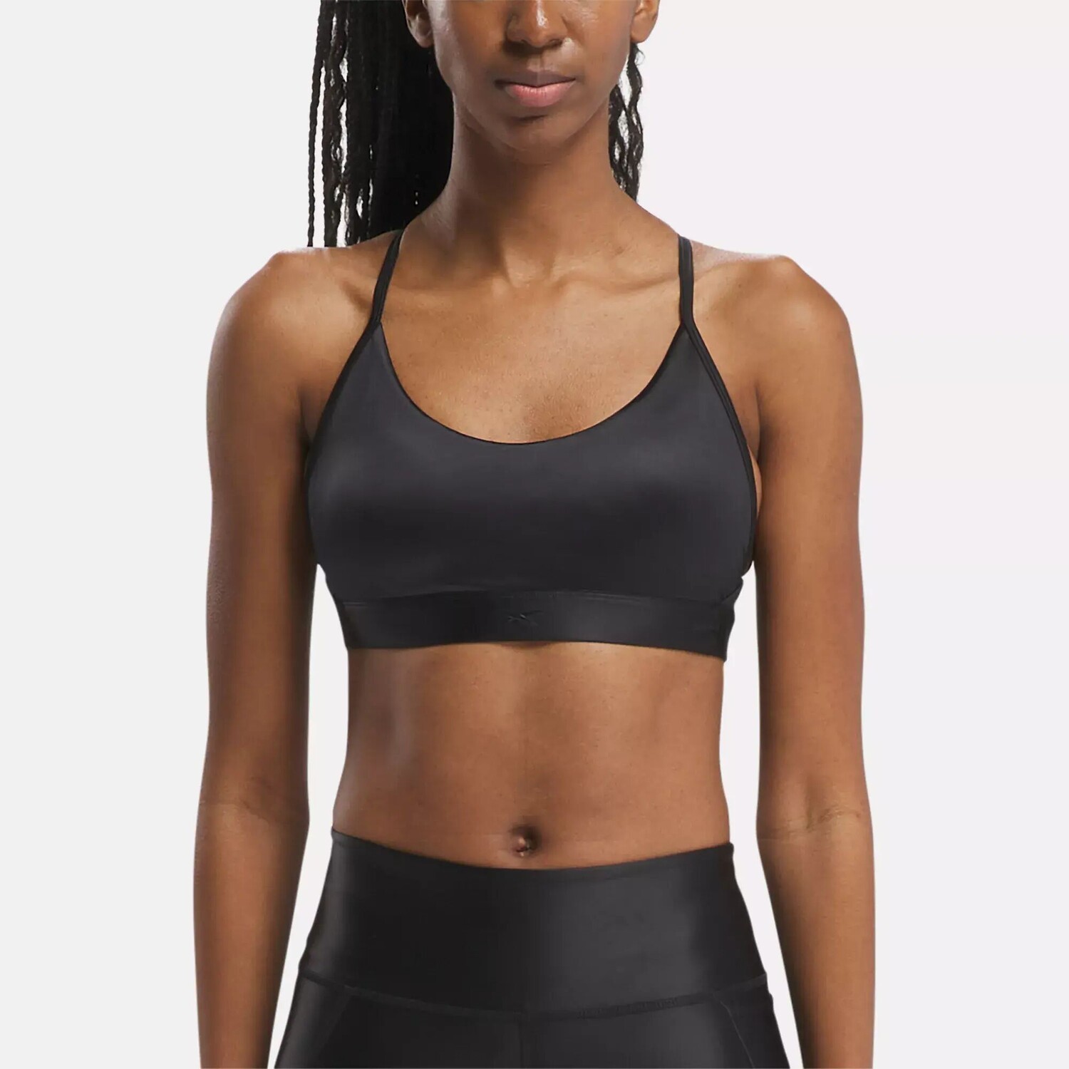 

Бюстгальтер с бретелями Lux Shine Reebok, черный