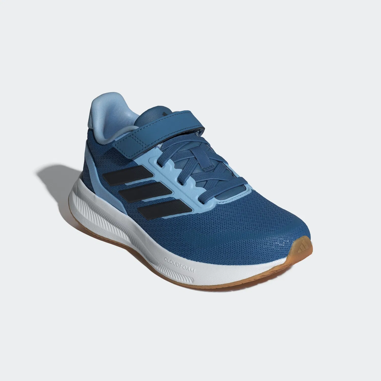 Кроссовки Adidas Sportswear Runfalcon 5 в цвете Генецианский, пастельно-голубом — фото 3