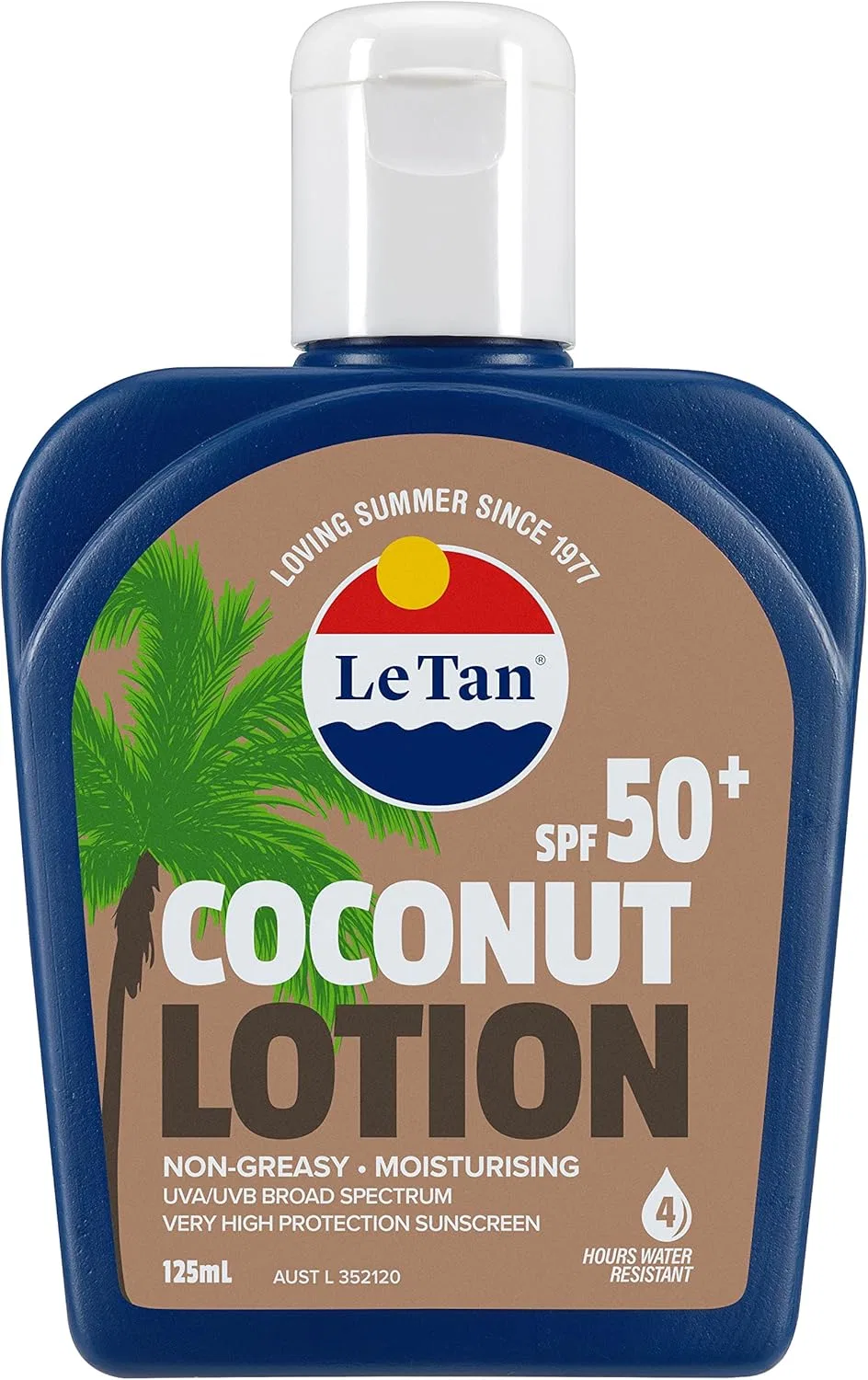 Лосьон солнцезащитный Le Tan Coconut SPF50+ PA++++ 125 мл