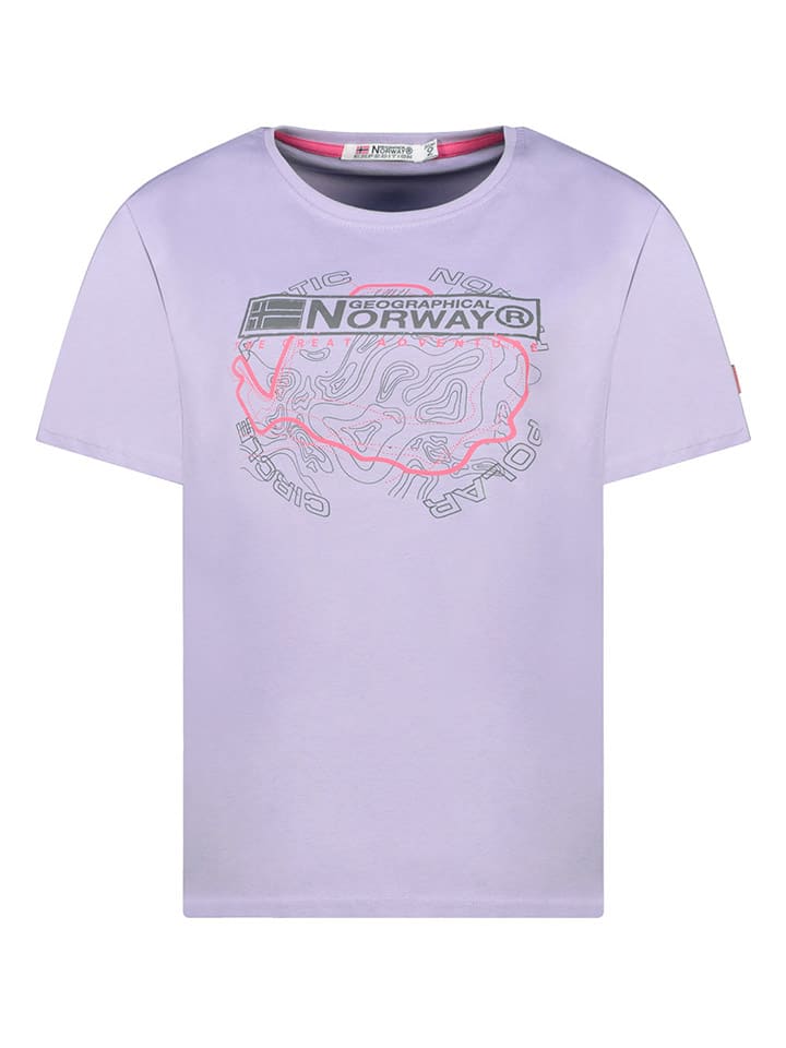 

Geographical Norway Футболка фиолетового цвета, Фиолетовый, Geographical Norway Футболка фиолетового цвета