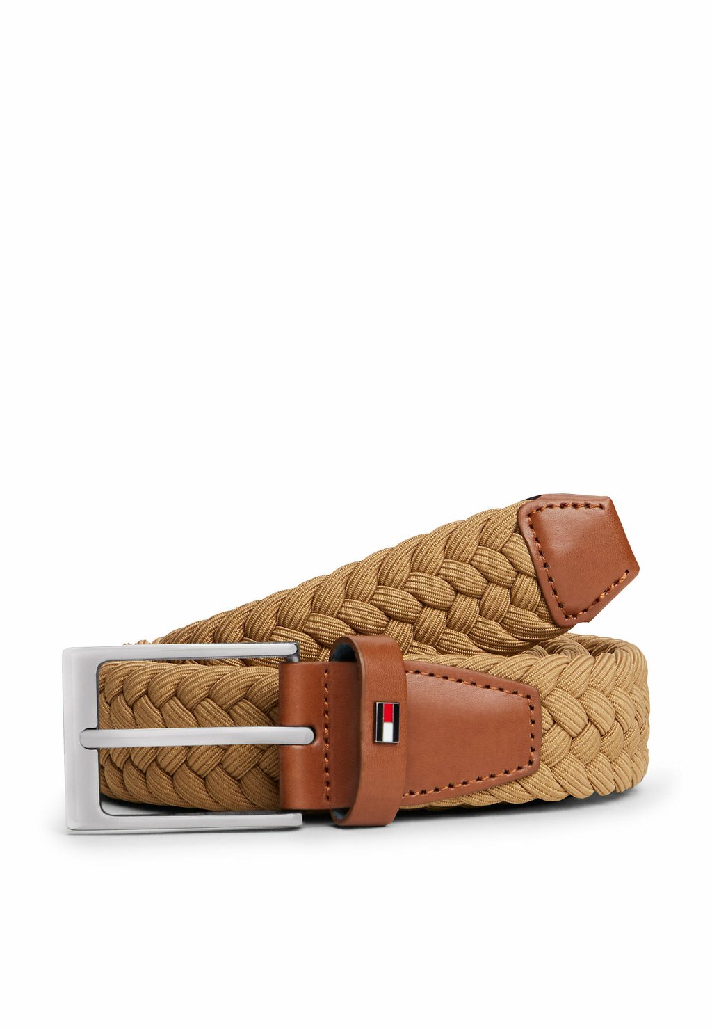 

Плетеный пояс ELASTIC Tommy Hilfiger, бежевый