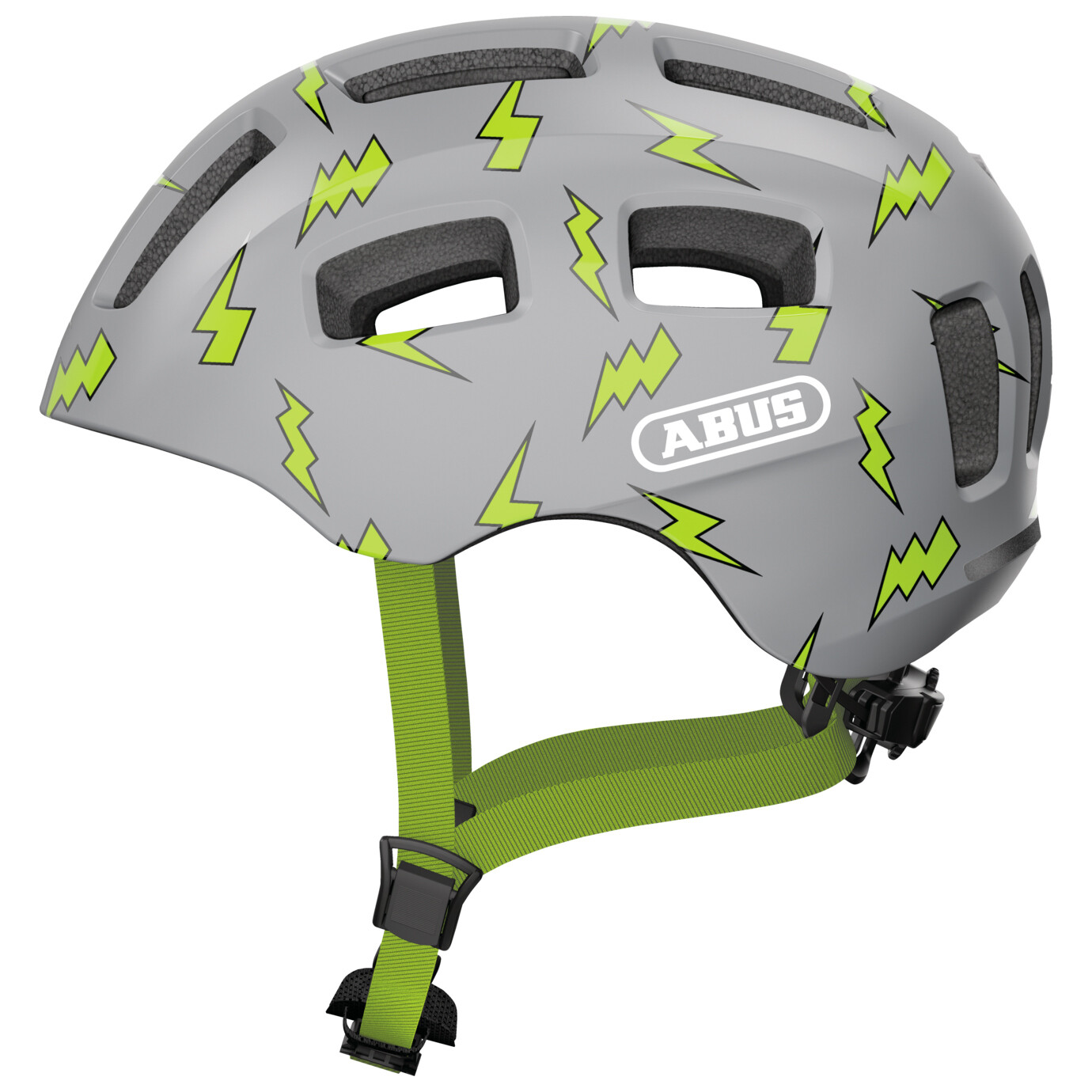 

Велосипедный шлем Abus Kid's Youn I 2 0, цвет Grey Flash