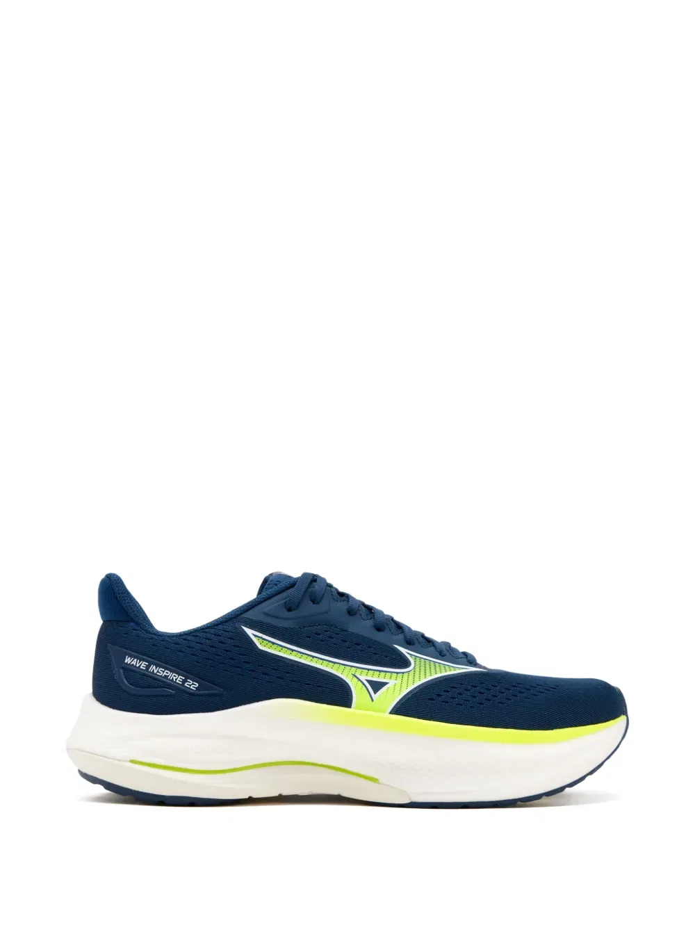 Кроссовки Wave Inspire 22 с логотипом Mizuno, синий