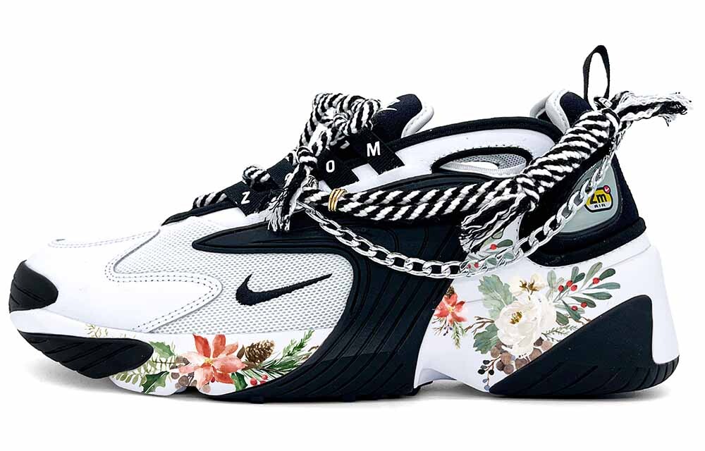 

Кроссовки Zoom 2K унисекс с низким верхом белые Nike