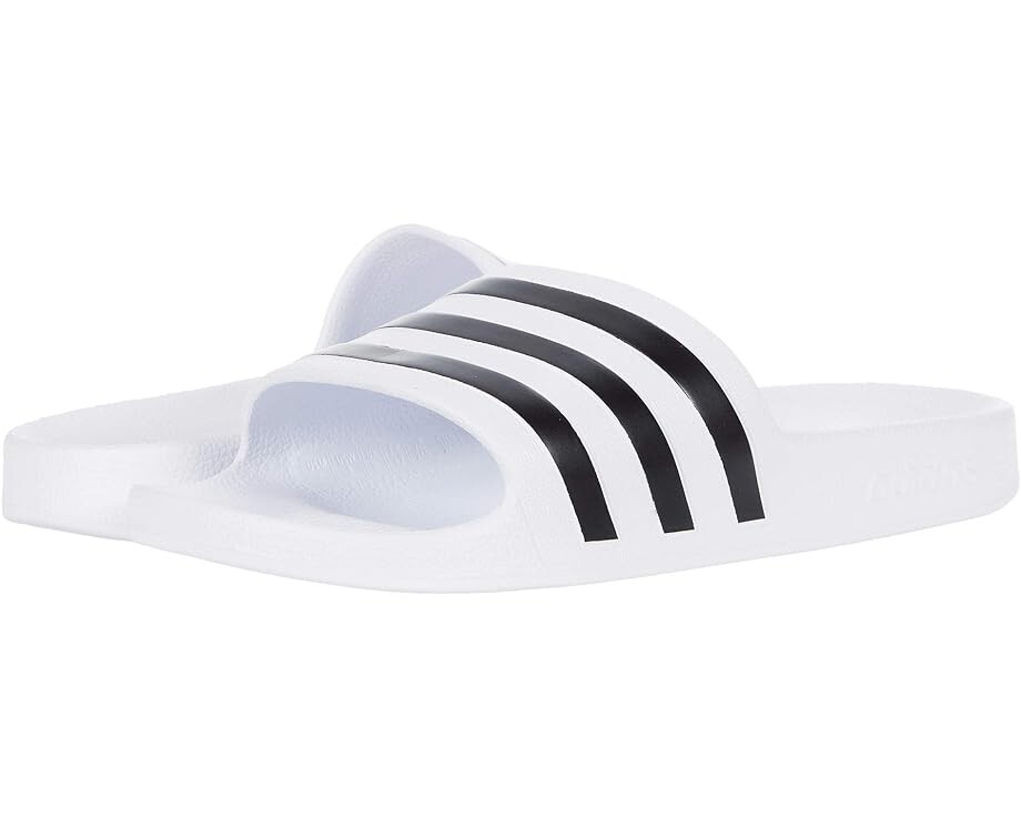 

Сандалии adidas Adilette Aqua Slides, цвет White/Black/White
