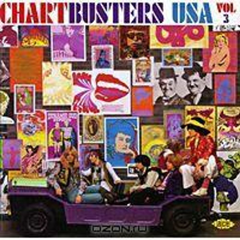 

Диск CD Chartbusters USA: Vol. 3 - Various Artists