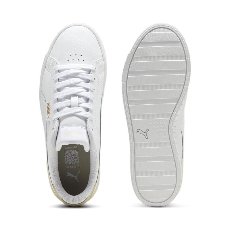 Женские кроссовки Jada Renew PUMA White Gold Putty Beige — фото 4