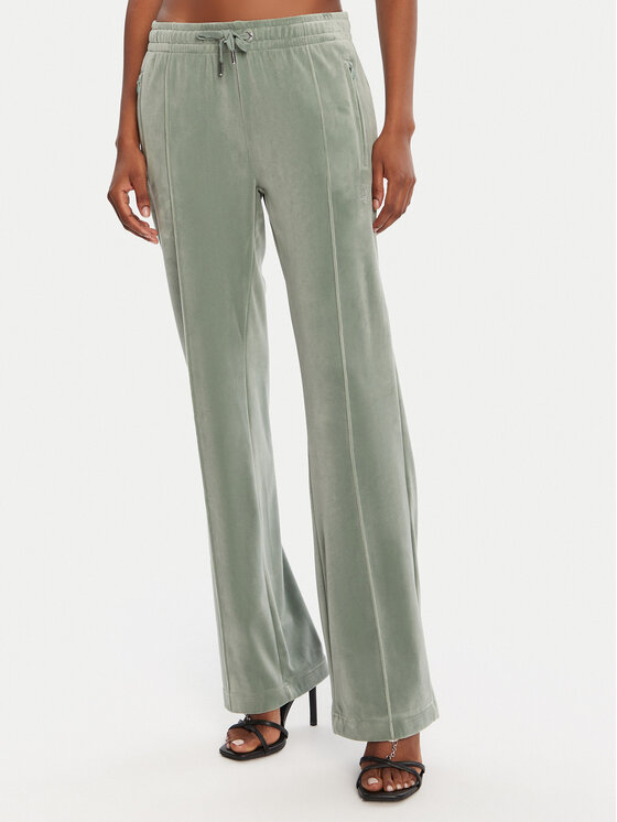 

Джоггеры regular fit Tina JCAPW045 Juicy Couture, зелёный