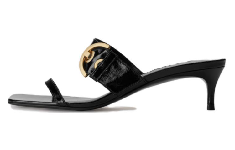 Сандалии-слайдеры Bettina Quick Dry Slide женские, черные By Far, Black