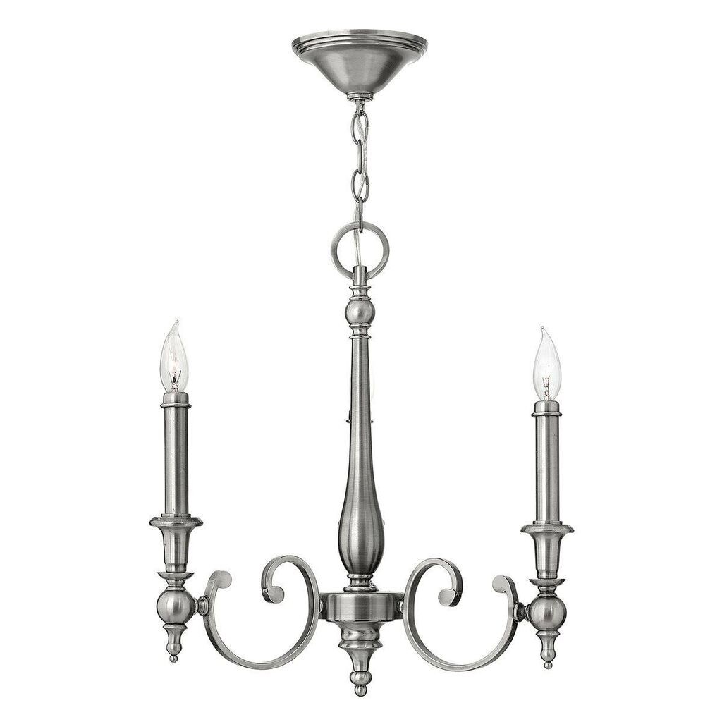 

Подвесной светильник Yorktown, матовый никель, 3 лампочки Elstead Lighting