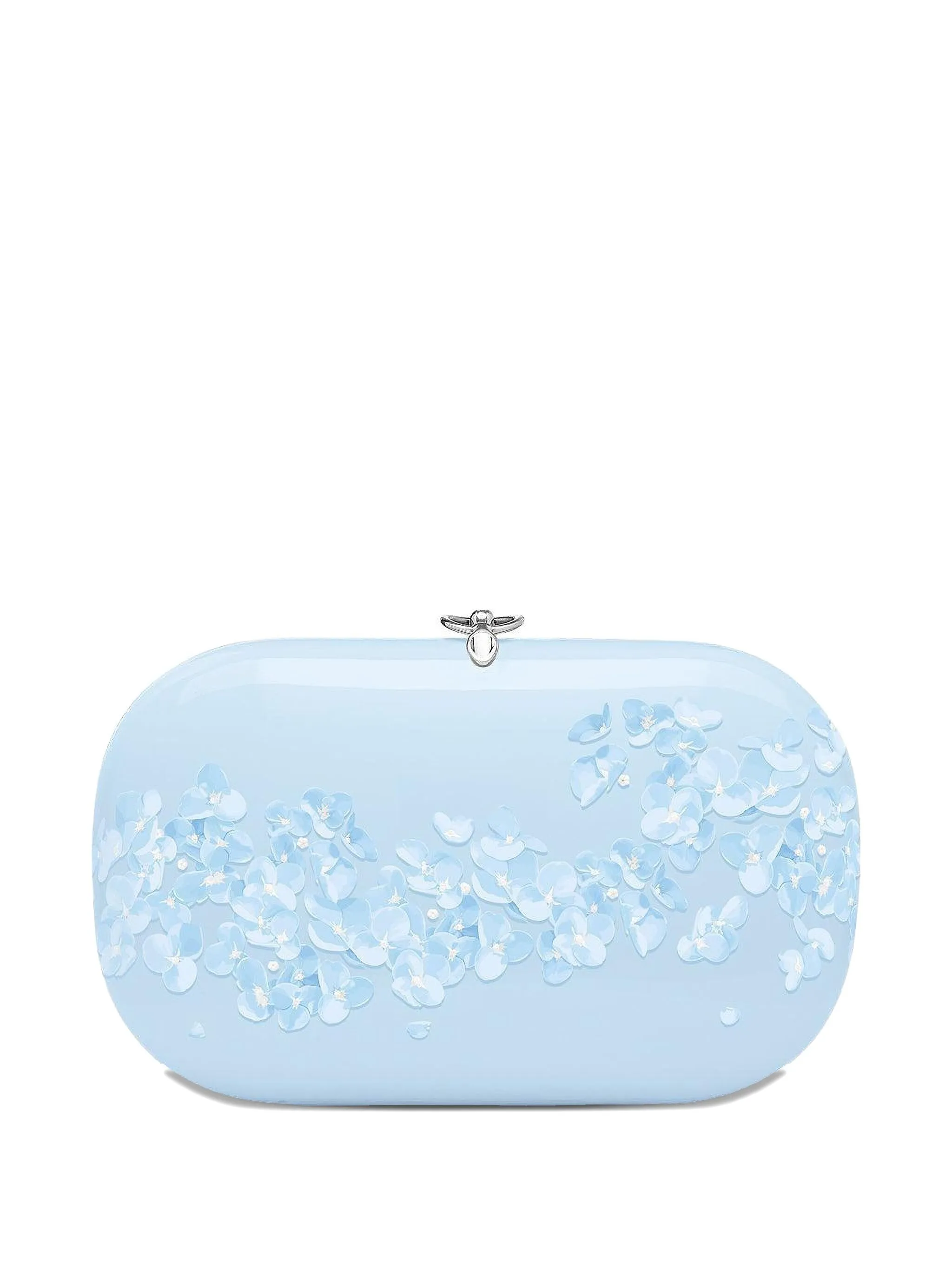 

Клатч Elina Plus с цветочным принтом Jeffrey Levinson, синий