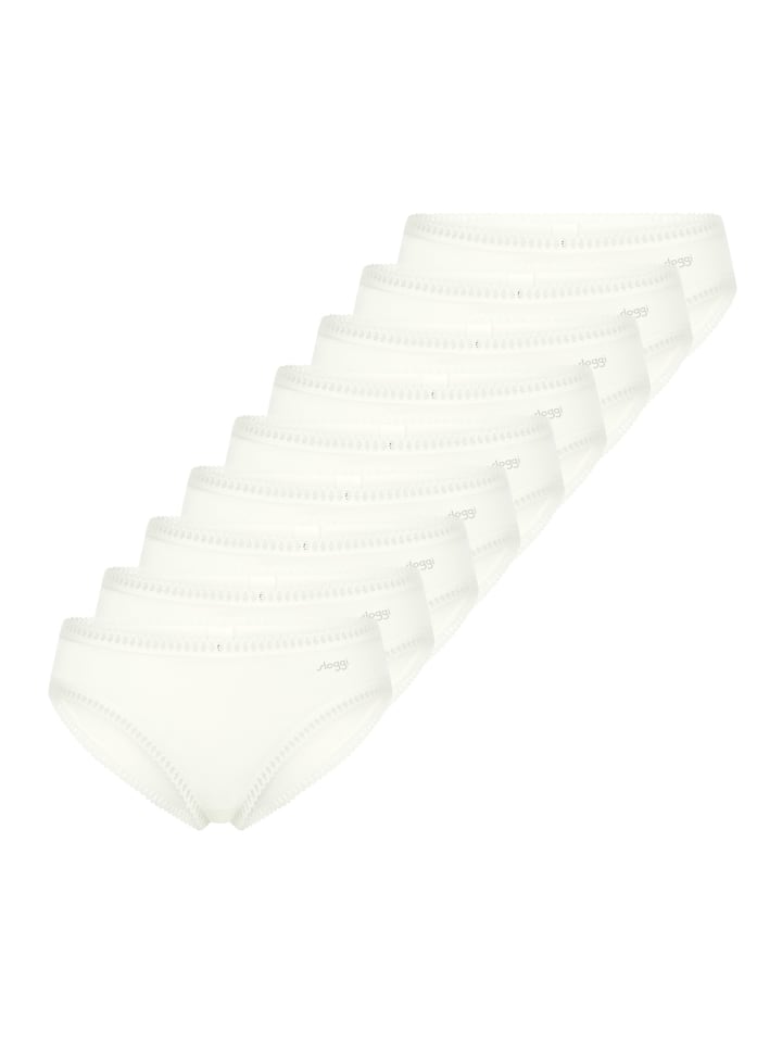 

Sloggi Мини-трусики GO Crush из шелка белого цвета