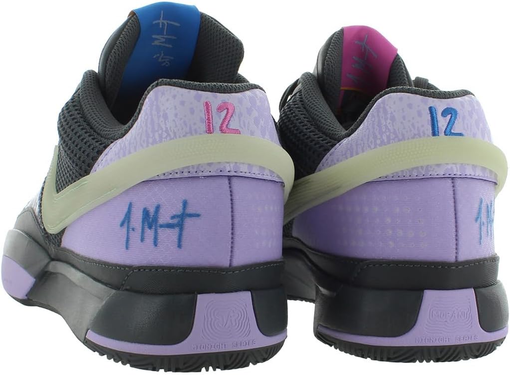 Кроссовки Nike Ja 1 унисекс, голубой/серый/лиловый/светло-голубой — фото 2