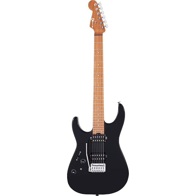 

Электрогитара Charvel Pro-Mod DK24 HH 2PT CM Left-Handed Electric Guitar, Caramelized Fingerboard, Gloss Black