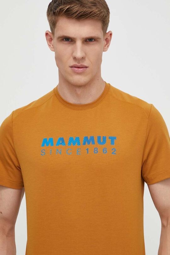 Спортивная футболка с логотипом Trovat Mammut, бежевый