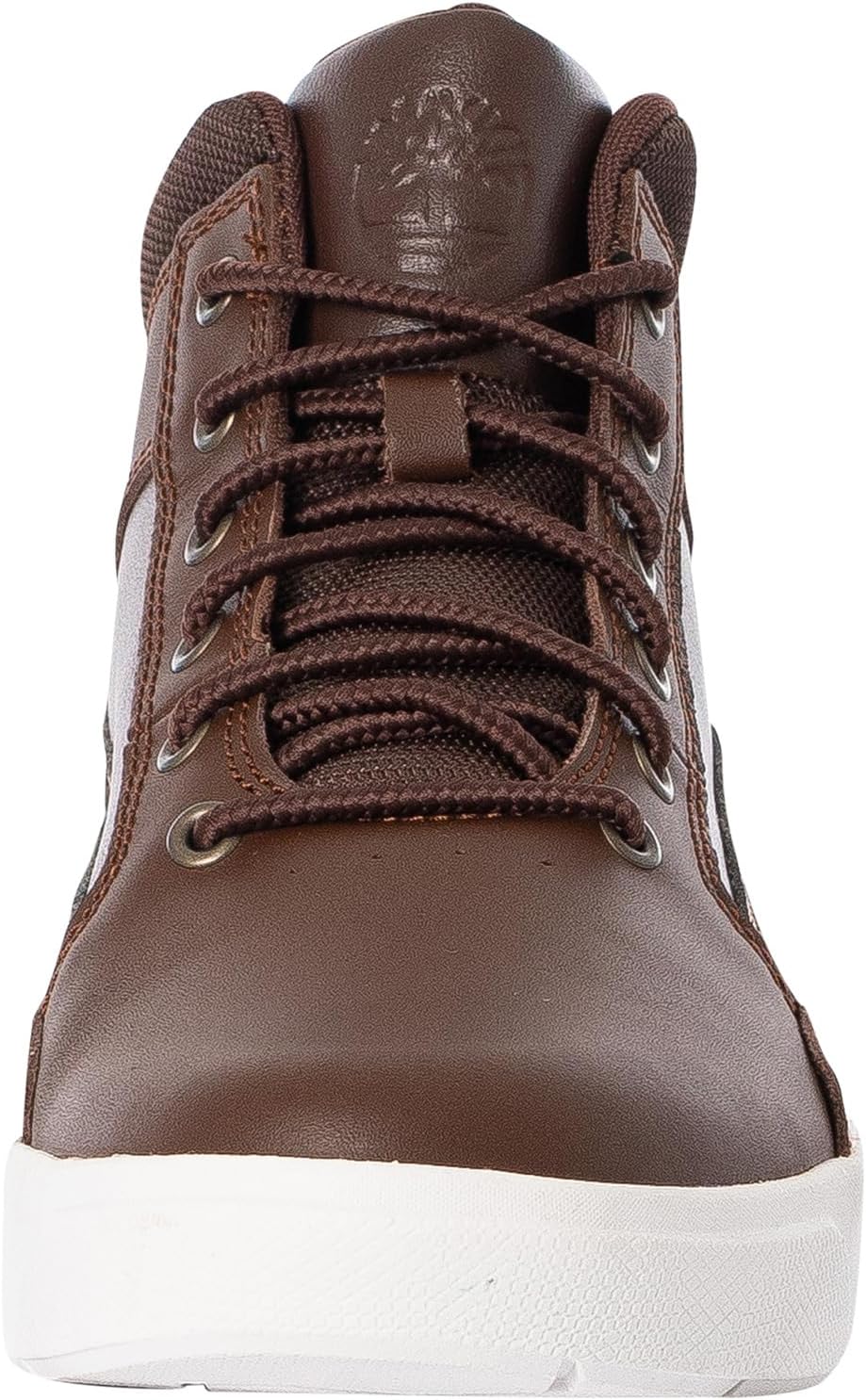 Timberland мужские кроссовки Allston Mid на шнуровке, Medium Brown Full-Grain — фото 4