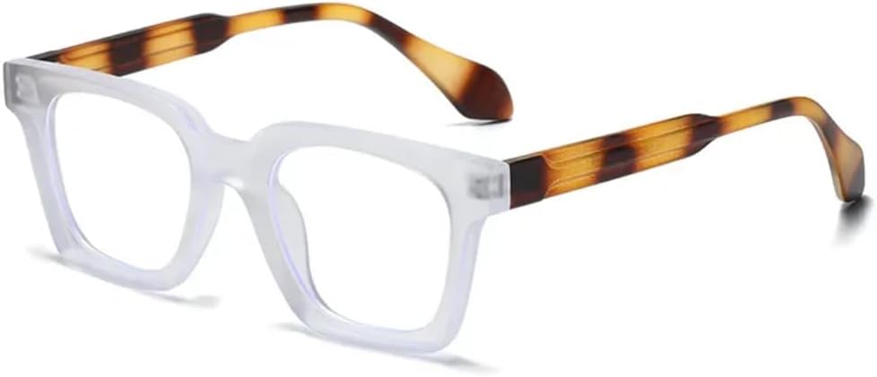 

Солнцезащитные очки с защитой UV400 | Линзы Rivet Punk конфетного цвета | Для женщин и мужчин, для занятий спортом на открытом воздухе и вождения (серо-голубые) LXLHWN, White Leopard Clear