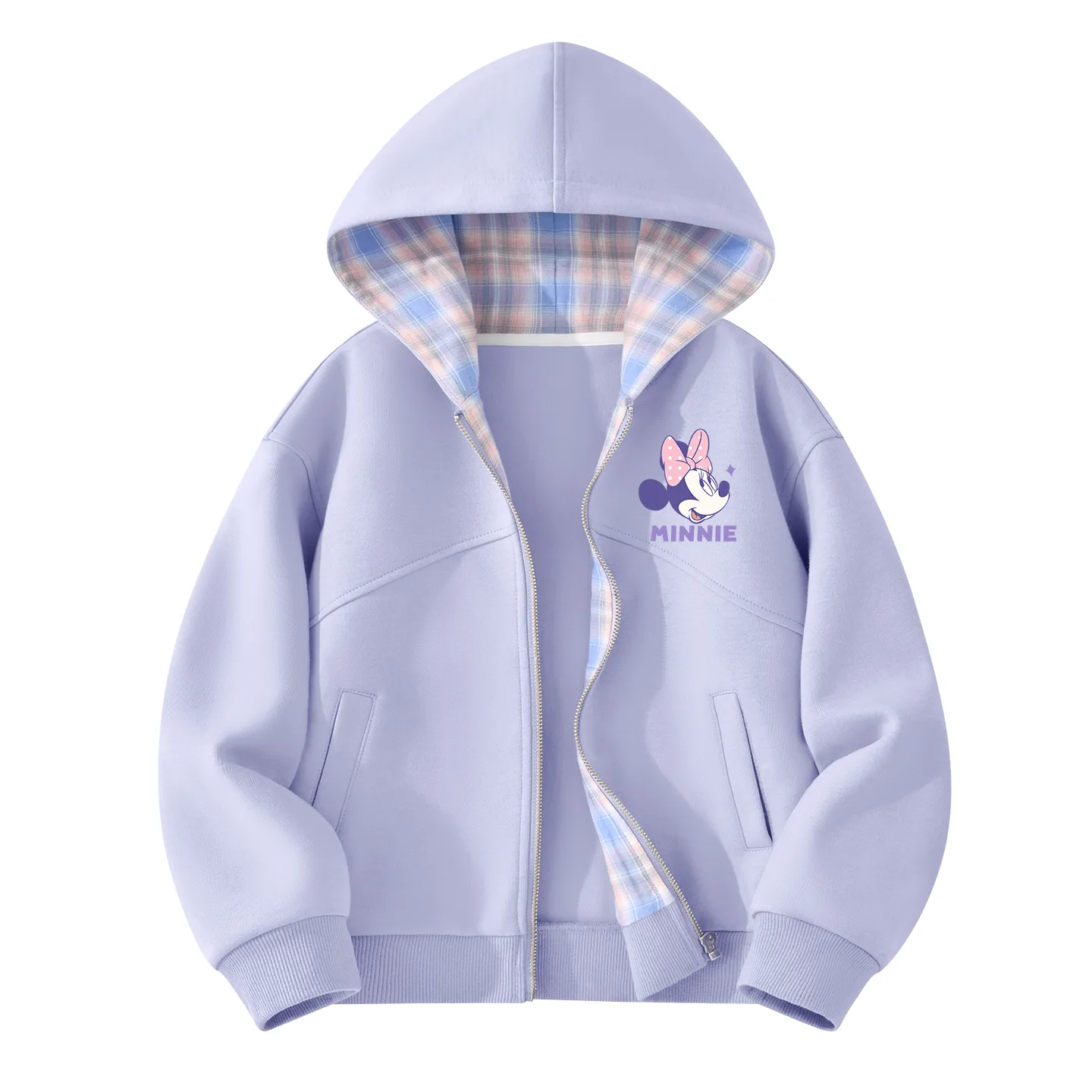 Детская толстовка с круглым вырезом Disney, Di Qiaopi Ni K Twilight Mountain Purple — фото 3