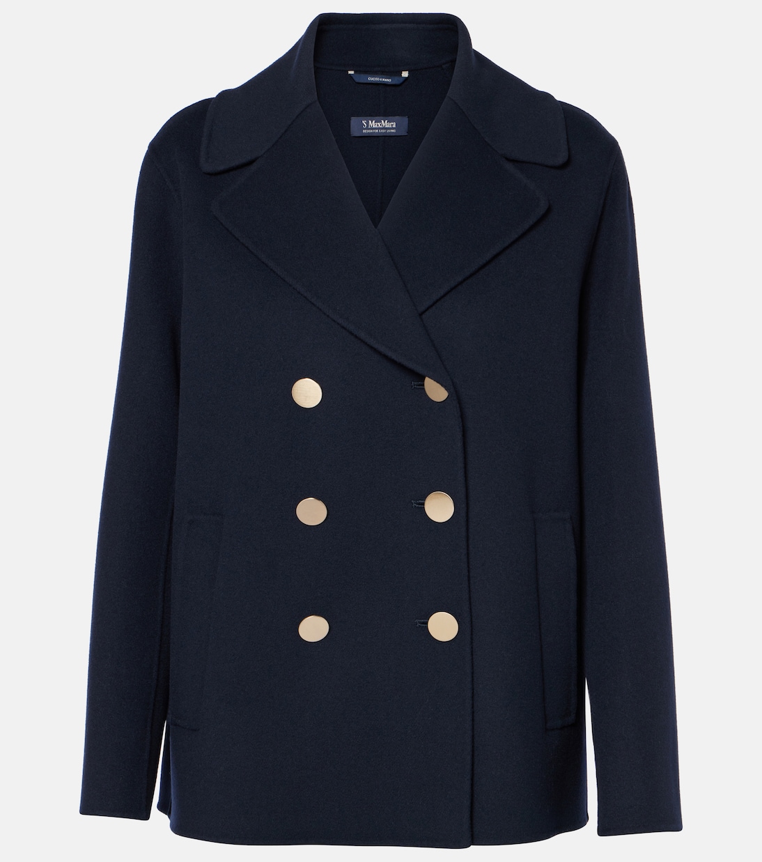 

Шерстяная куртка Марго S Max Mara, синий