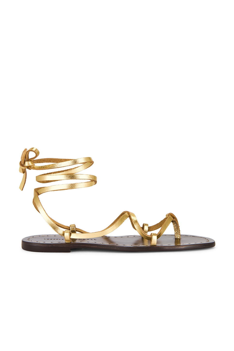 Сандалии Lianna Loeffler Randall, gold vachetta