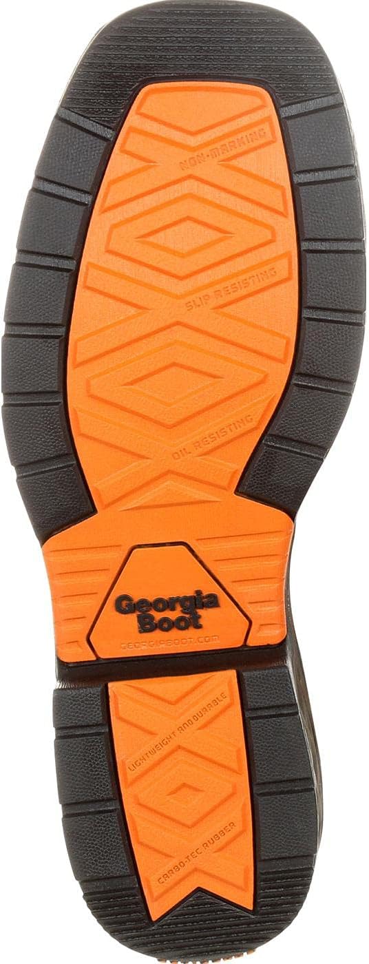 Водонепроницаемые ботинки Georgia Boot Carbo-Tec LT на подъем, 8 Wide Brown — фото 2