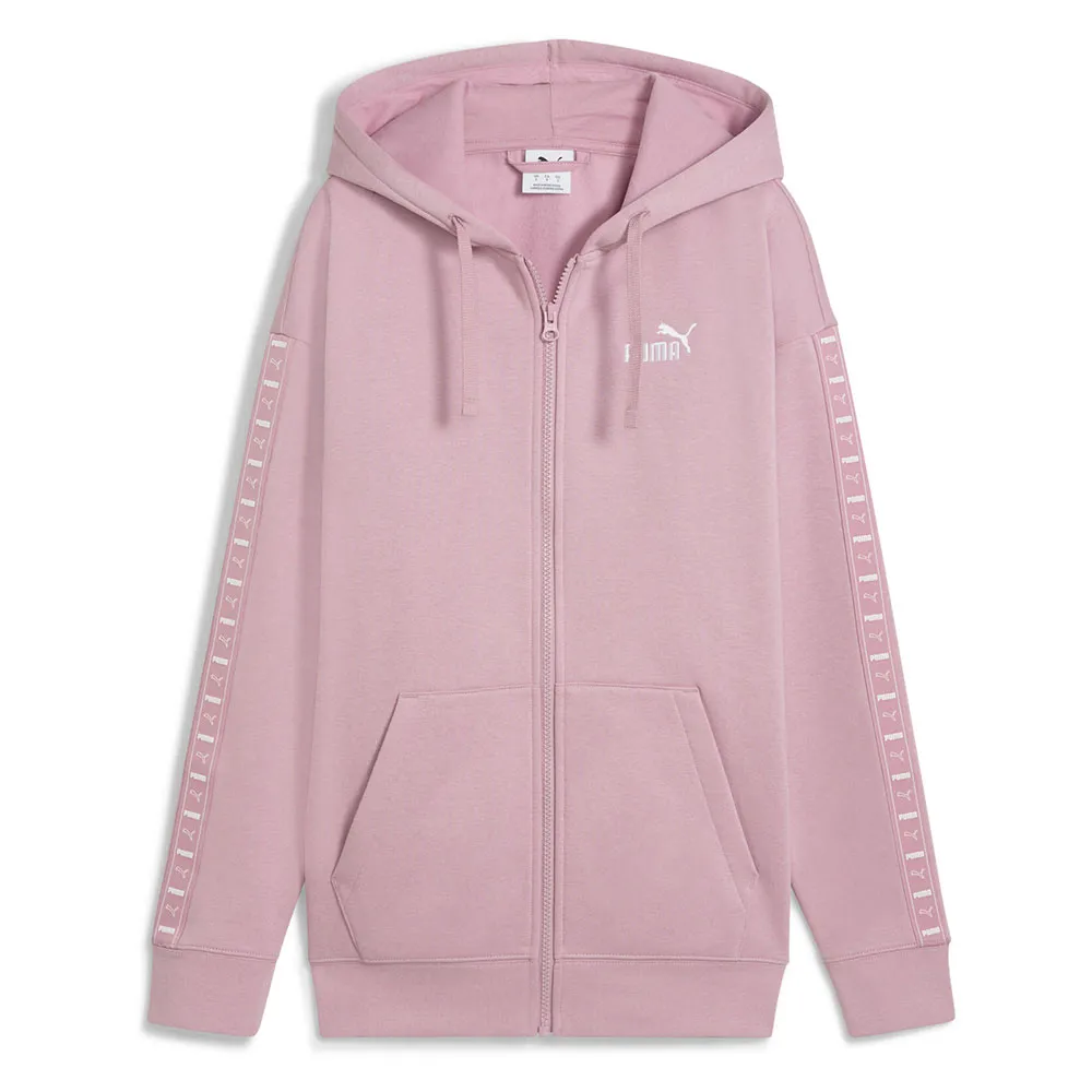 

Толстовка Puma ESS Tape Relaxed Fit full zip, розовый
