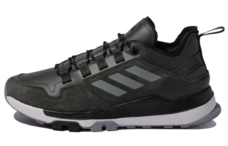 

Terrex Hikster Leather Low «Черно-зеленый» Adidas