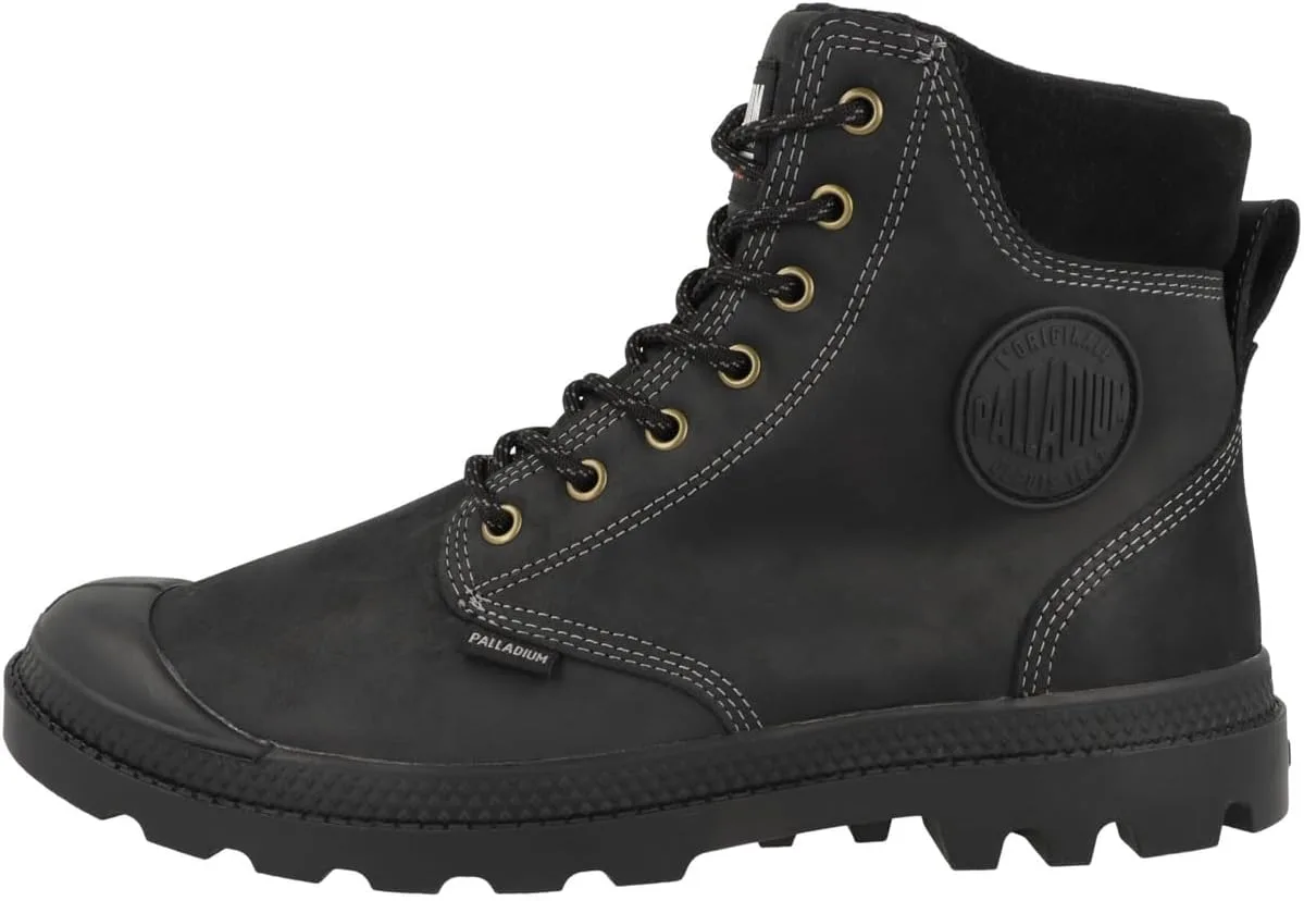 Ботинки Palladium Unisex Pampa SC Thins WP+ Ankle Boot, черный