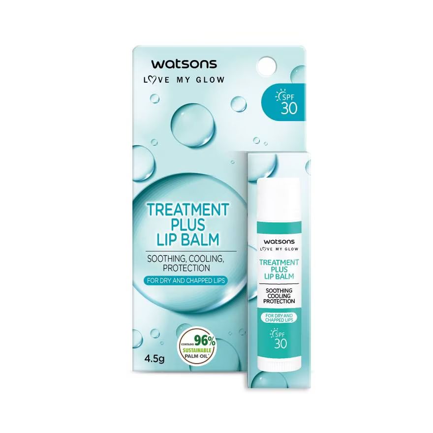 

Watsons Treatment Plus Бальзам для губ SPF30 4,5 г, White