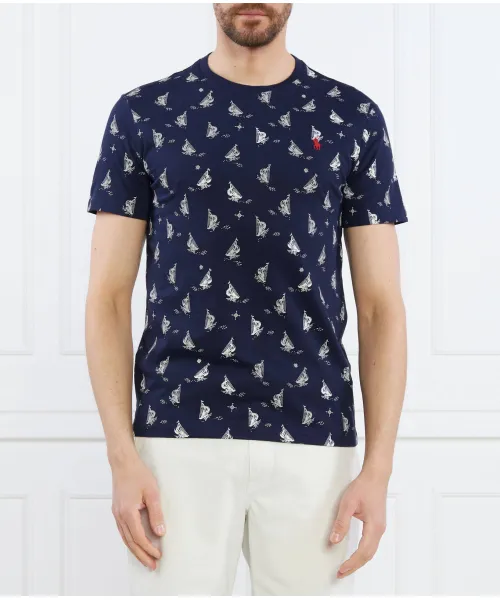 

Футболка Slim fit Polo Ralph Lauren, синий