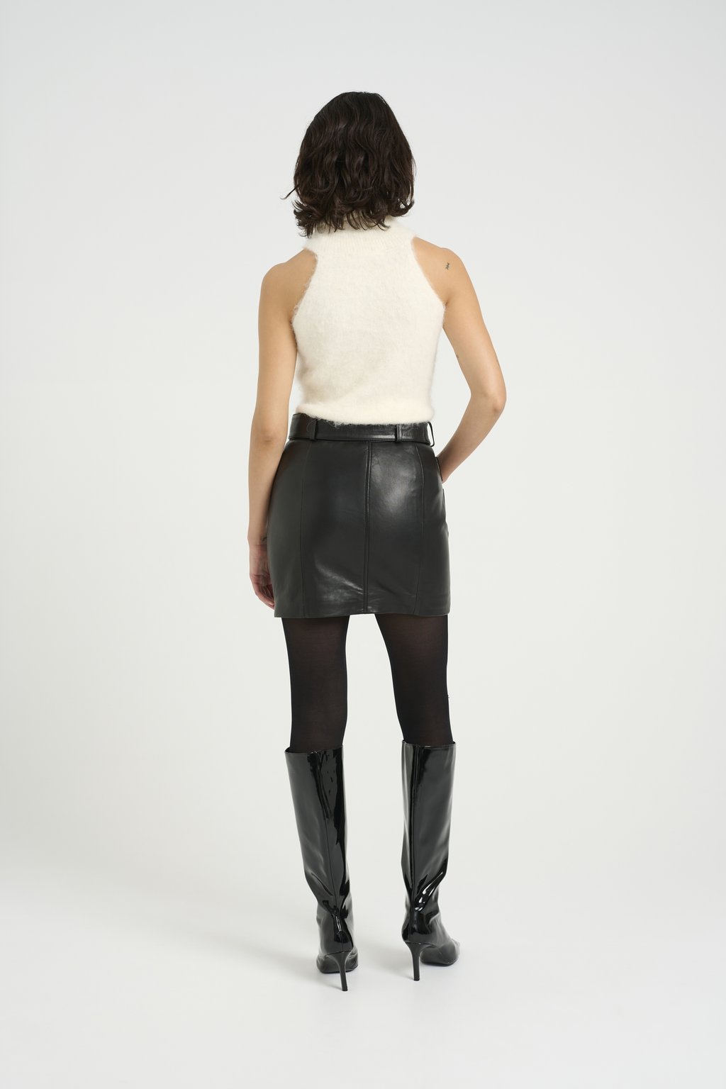 

Кожаная юбка BLAKELY SKIRT Gestuz, черный